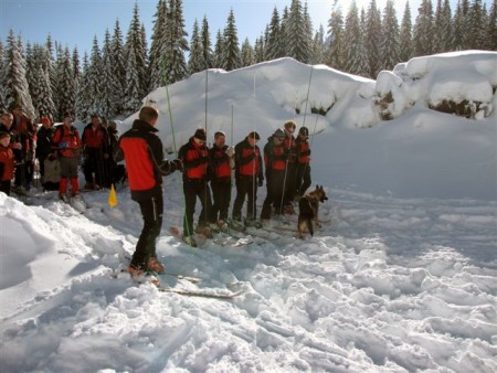 Dnevi varstva pred snežnimi plazovi - Pokljuka 2015